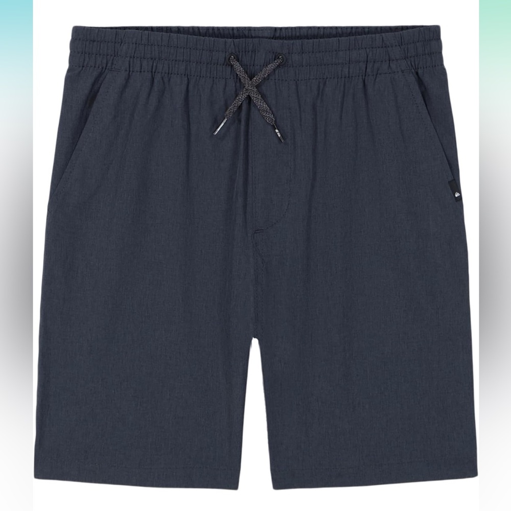 Quiksilver Boys' Pull-on Amphibian Hybrid Shorts, good condition, size 10/12